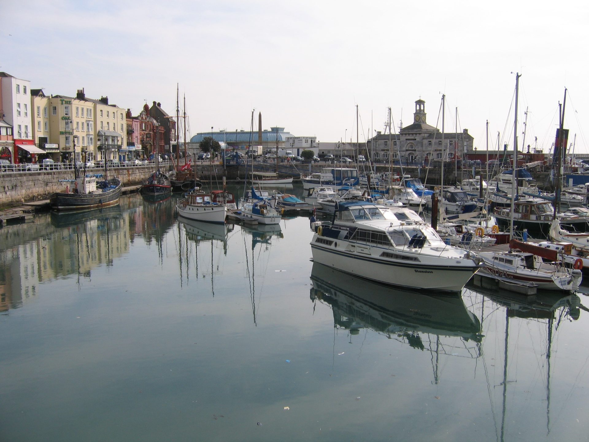 Boats in Ramsgate Royal Harbour